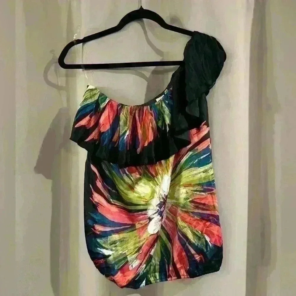 Women’s One Shoulder Heart Soul Blouse